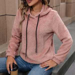 Women Plush Fall Fashion Hoodie