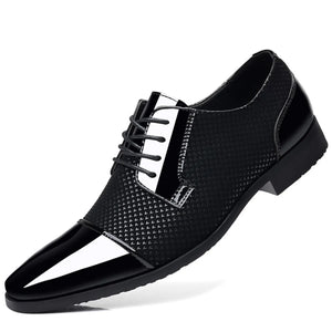 Open image in slideshow, Men&#39;s Dress Classic Lace-up Formal Oxfords
