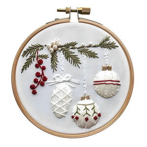 Open image in slideshow, Embroidery DIY Christmas Cross Stitch Set
