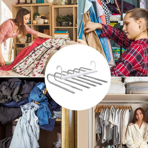 Pants Hangers Space Saver Organizer