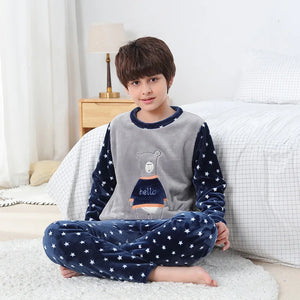 Open image in slideshow, Boys/Girls Fleece Pajamas
