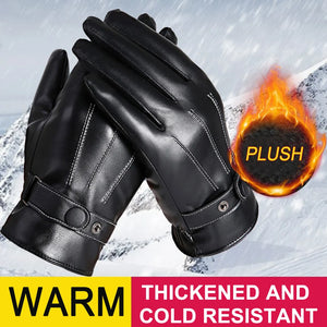 Men's Winter Leather Gloves