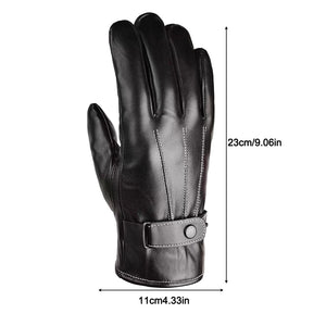 Men's Winter Leather Gloves